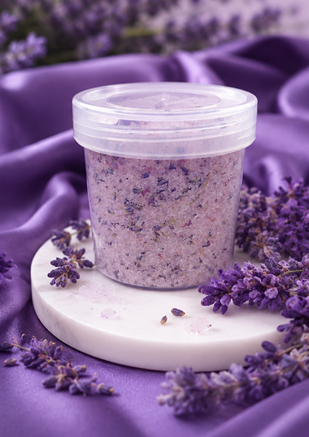 Bath Salts – Lavender, Rose & Vanilla | 500g Tub